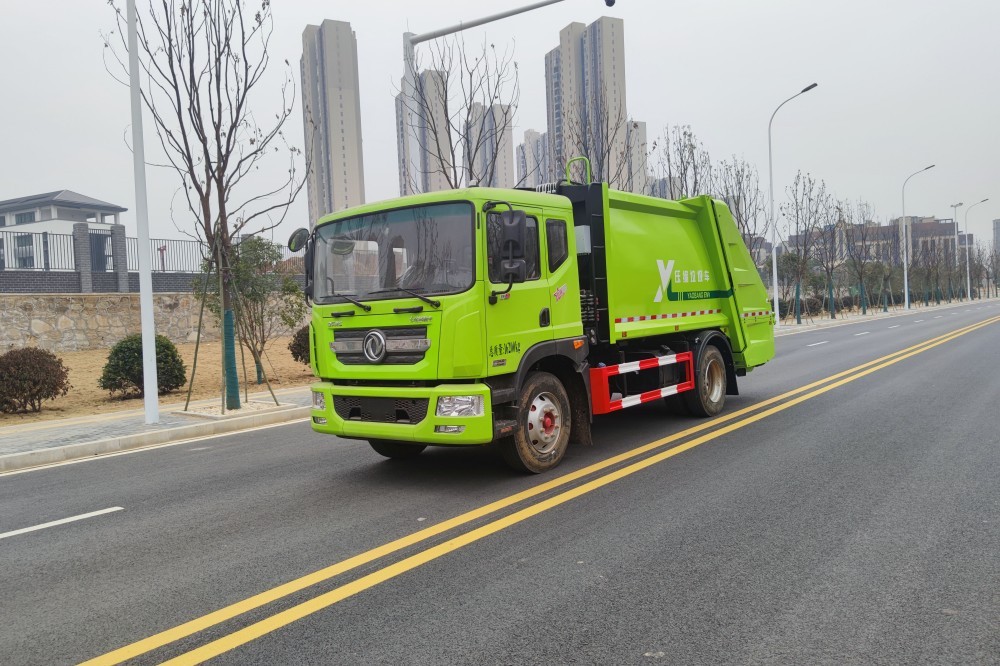 16 ton compressed garbage truck