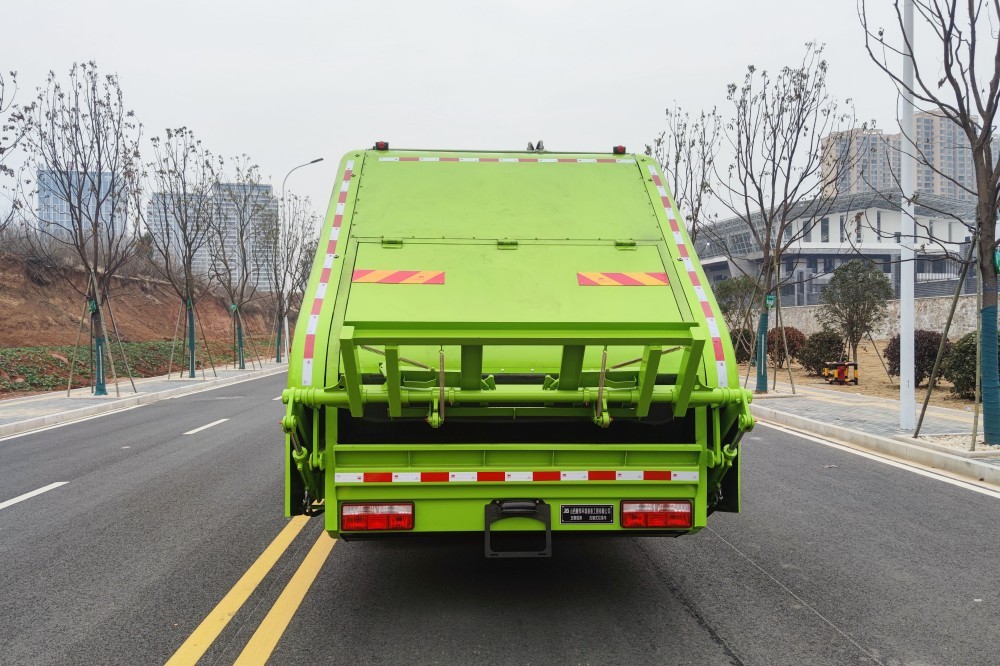 16 ton garbage transfer compressor truck