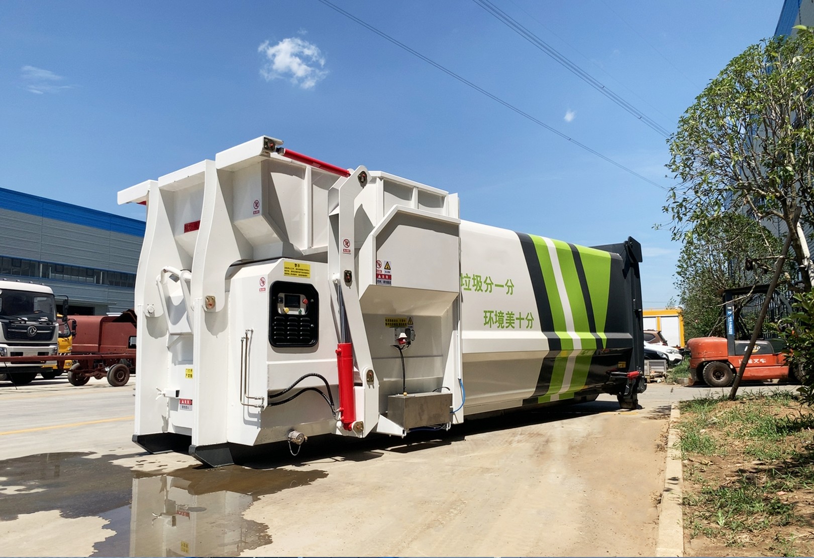 Mobile Consortium Compressed Waste Transfer Station