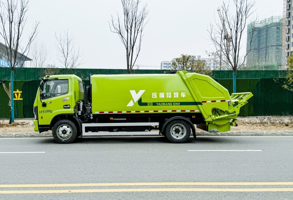 12 ton compressed garbage truck