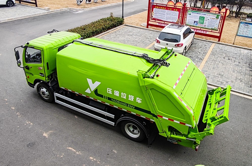 12 ton garbage compactor truck