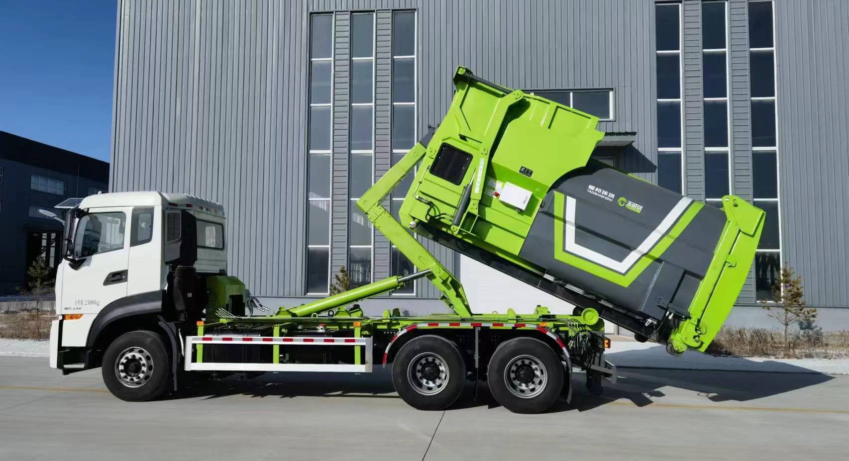 detachable garbage truck 
