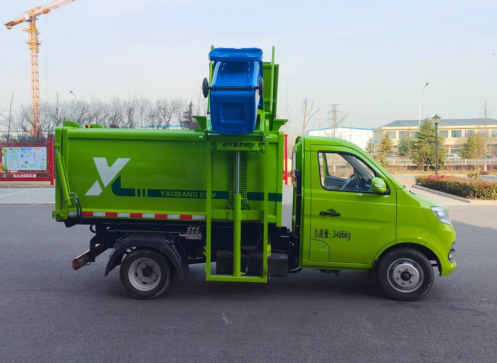 Hydraulic Lifter Garbage truck