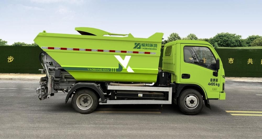 Hydraulic Lifter Garbage truck