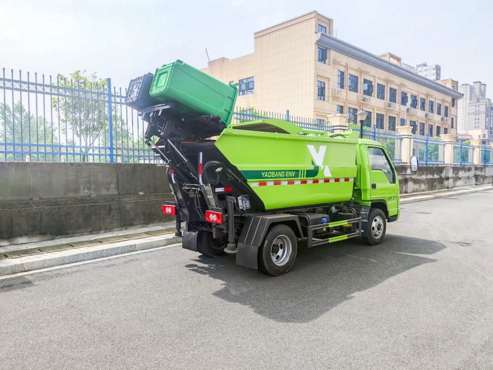 Hydraulic Lifter Garbage truck