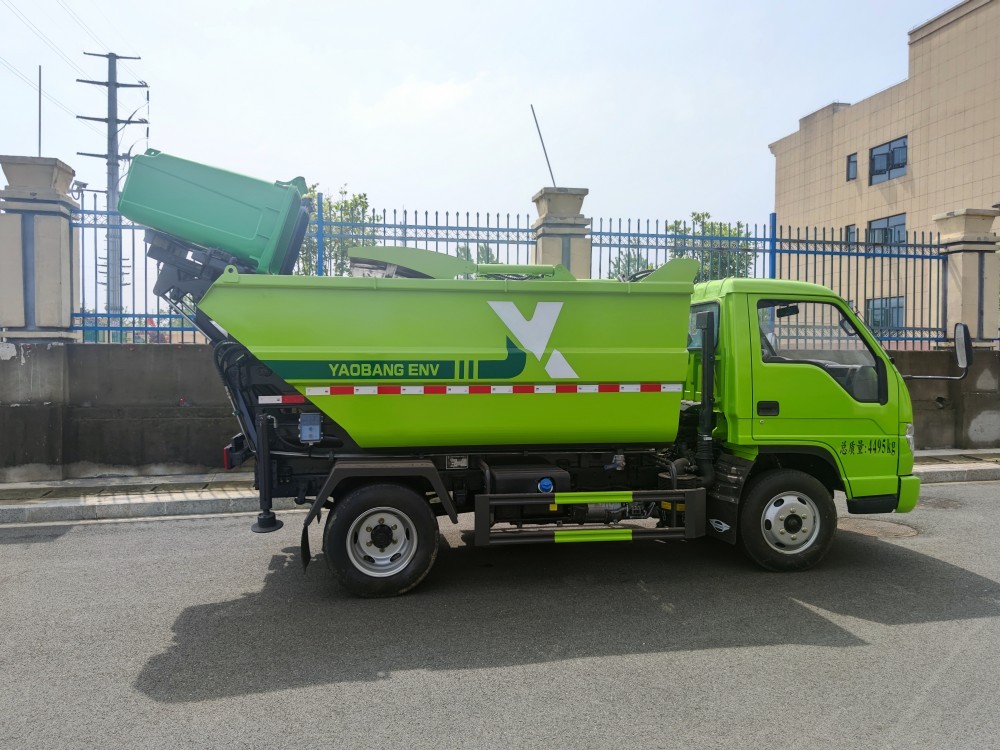 Hydraulic Lifter Garbage truck