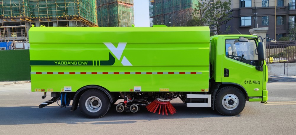 10 ton dry wet cleaning and sweeping truck