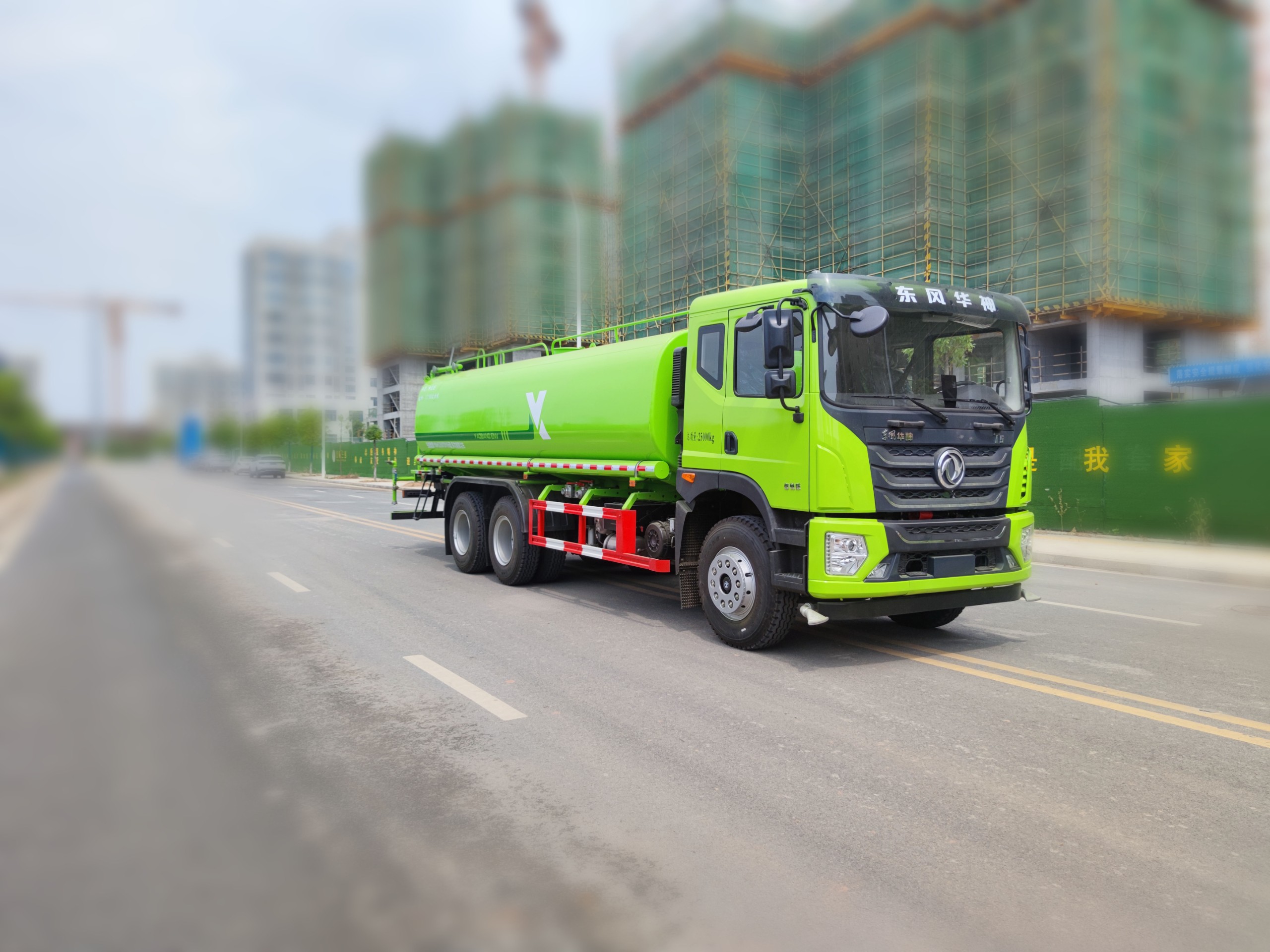 Multi functional dust suppression vehicle