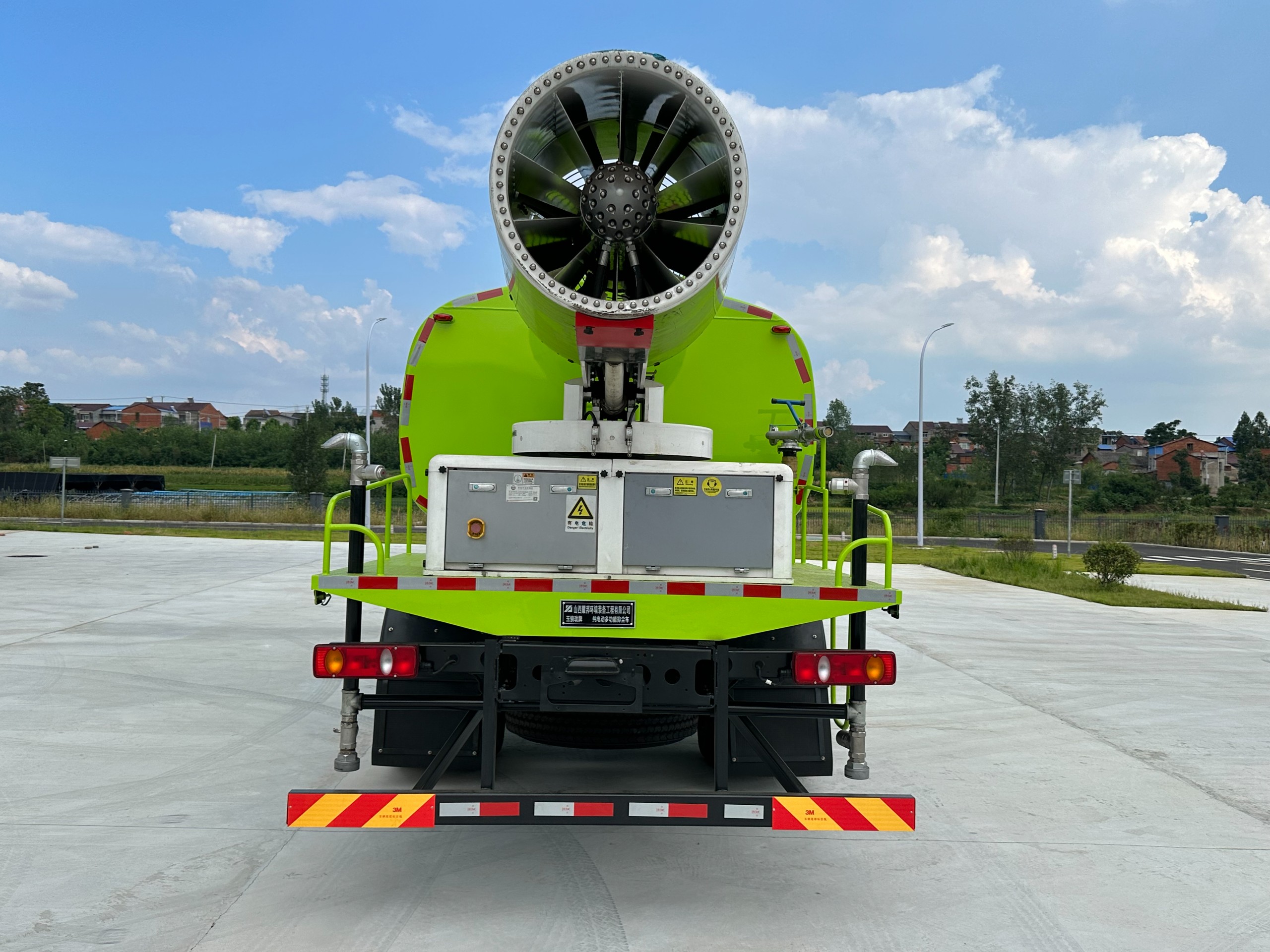 10 square pure electric multifunctional dust suppression vehicle