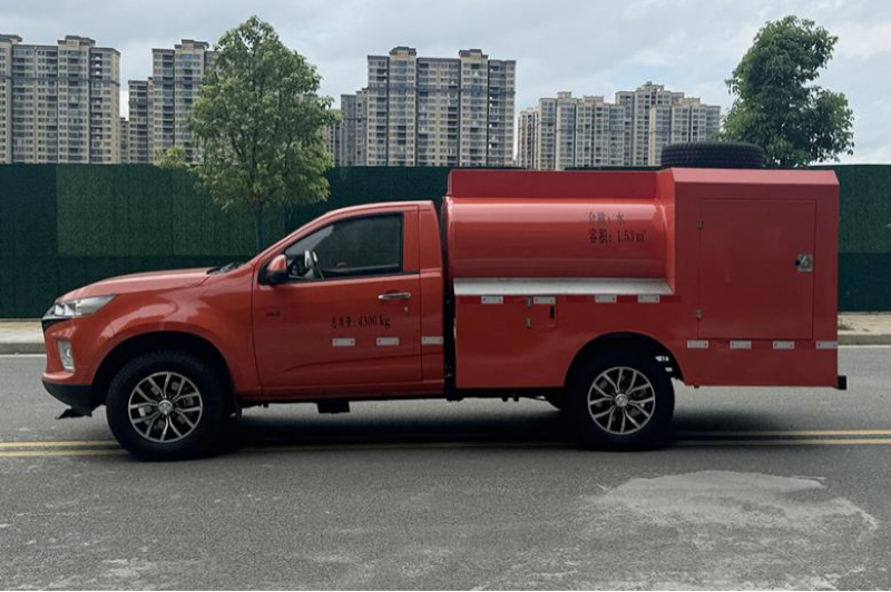 Pickup fire truck