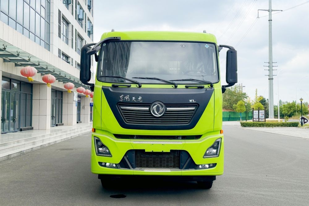 Compression garbage trucks